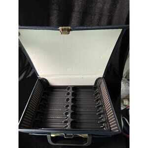 Vintage Cassette Tape Carrying Case  Retro 70s